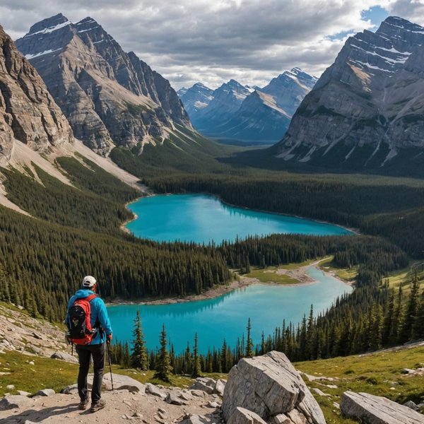 Quels sont les meilleurs itinéraires pour une randonnée dans le parc national de Banff, Canada?